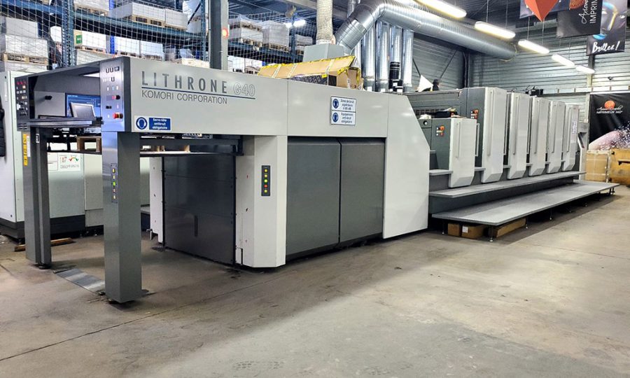 KOMORI GL 540 + C H-UV