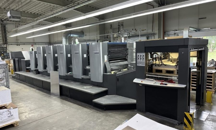 Heidelberg CD 102-5+LX 2016 — full machine view