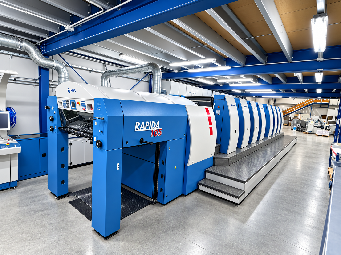 KBA Rapida 105 printing press